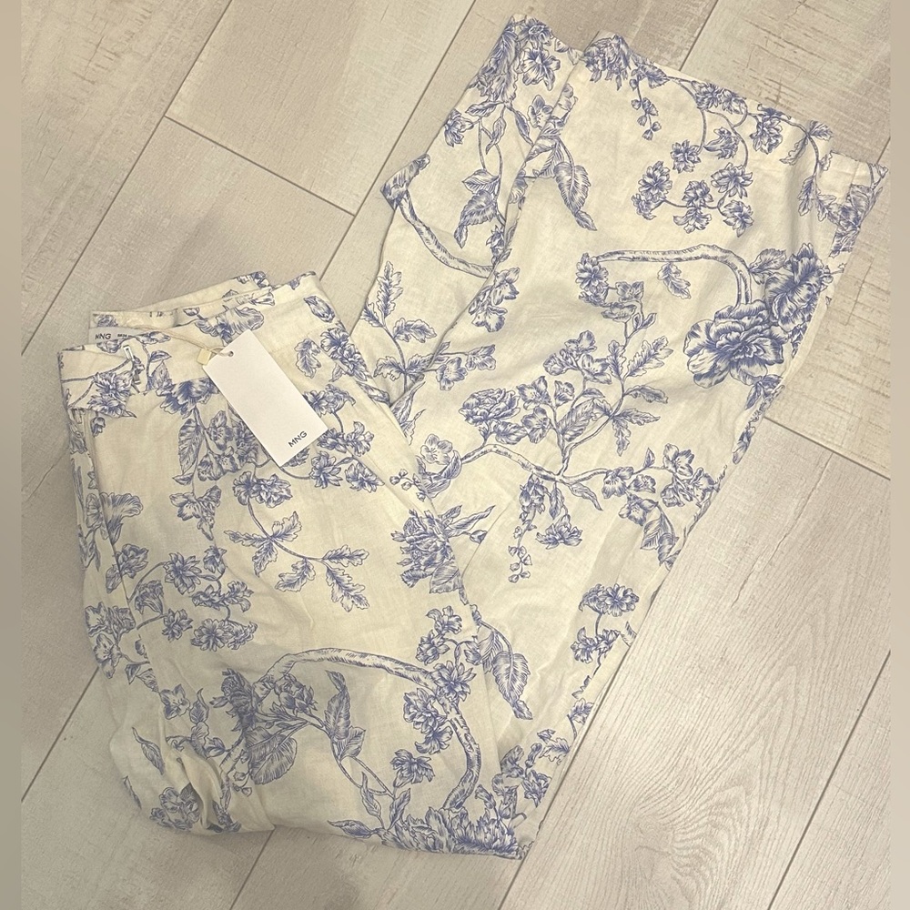 NWT Mango linen pants